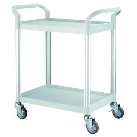 Guéridon 2 plateaux plastiques1287