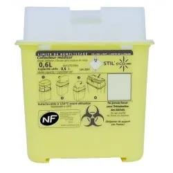 Collecteur de déchet 0.6L...