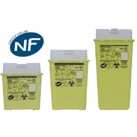 Collecteur de déchets 0.6l sans destruction1540