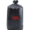 Sac poubelle 130L Tradex gris/noir – rouleau de 201671