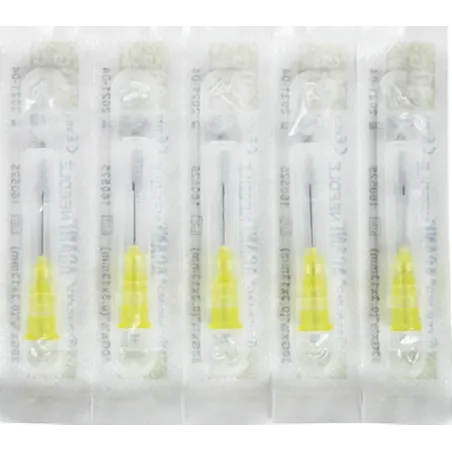 Aiguille jaune diamètre 0.30 X13 Agani2106