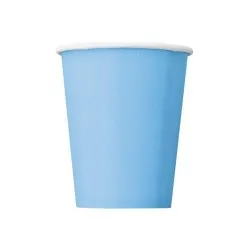 Gobelets carton 20cl  bleus