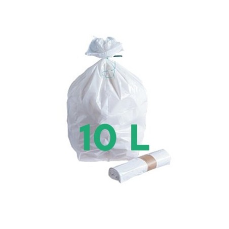 Sac poubelle 10L Socoldis blanc – rouleau de 503189