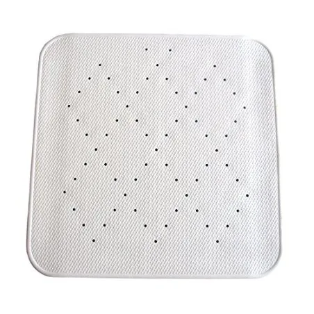 Tapis de douche carré - Caoutchouc Naturel, Antidérapant, Perforé3411