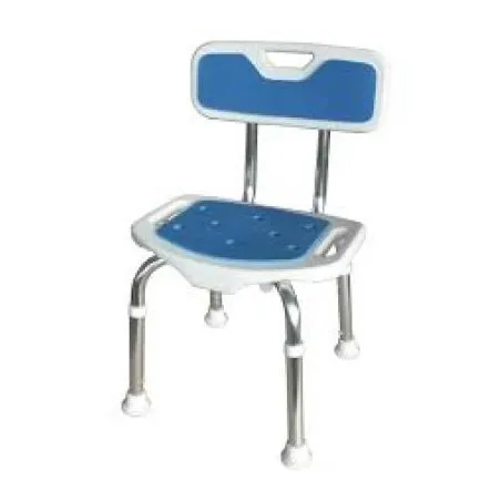 Chaise de douche avec dossier Herdegen bleue365