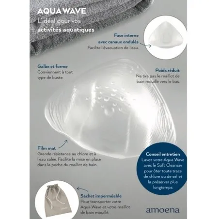 Prothèse piscine Aquawave transparente – Amoena3919