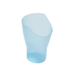 Verre ergonomique bleu à...