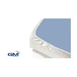 Drap housse blanc usage unique