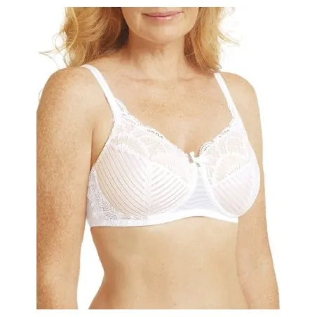 Soutien-gorge Karolina paddé sans armatures blanc/sable4367