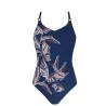 Maillot de bain Lanzarote 1 pièce-OP - bleu indigo/ambre T.424963