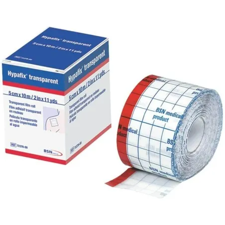 Hypafix Transparent : Bande Adhésive Non-Tissée  - Pansement Médical5284