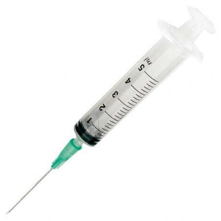 Seringue montée 5mL 30x0.75319