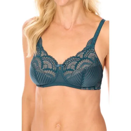 Soutien gorge sans armatures Karolina - bleu canard sable - 100A5671