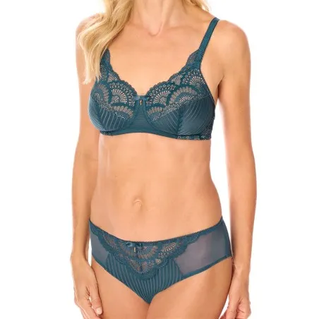 Soutien gorge sans armatures Karolina - bleu canard sable - 100A5673