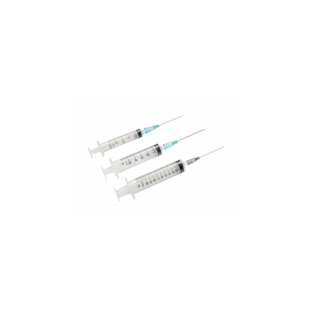 SERINGUE MONTEE 2.5ML + AIG 0.6X25 (BOITE DE 100)5822