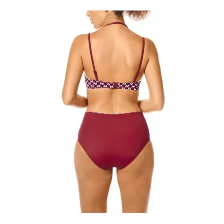 Maillot de bain Apulia - rouge bordeaux t386092