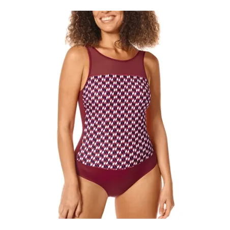Maillot de bain Apulia HBHN - rouge bordeaux6097