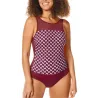 Maillot de bain Apulia HBHN - rouge bordeaux6097