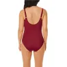 Maillot de bain APULIA OP - rouge bordeaux6099