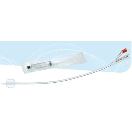 Sonde Vésicale de Foley Silicone Homme7262