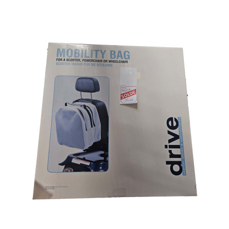 Sac arrière pour scooter Drive Mobility – Gris7299