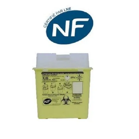 Collecteur de déchets 0.6l sans destruction7362