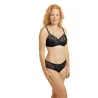 Soutien-gorge Karolina sans armatures Paddé Noir/Sable7555