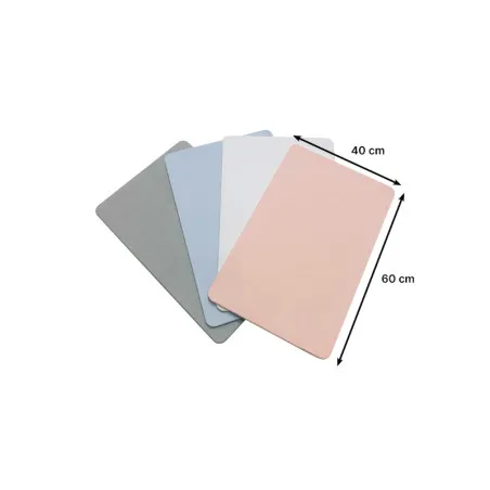 Tapis de bain anti dérapant en diatomite GRIS7711