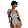 Maillot de bain Albina Noir Blanc8363