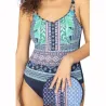 Maillot de bain 1 Pièce - Bohos Vibes Ethnique ( Bleu )8392