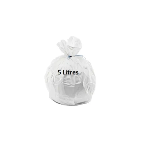 Sac poubelle 5L Socoldis blanc – rouleau de 508479