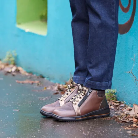 Bottines Femme Shelby Bronze8501