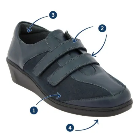 Chaussures fermées Femme Stina Marine8522