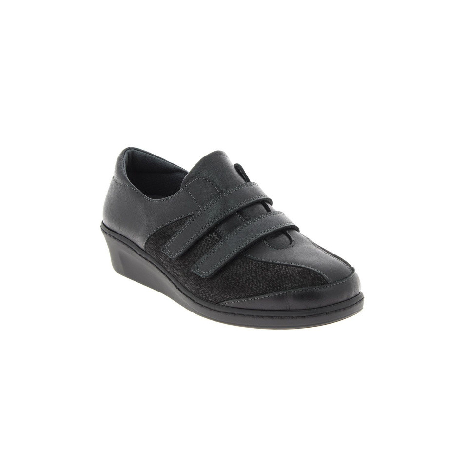Protège jarret fermé droit Back on Track - noir - adulte - 44/36 cm