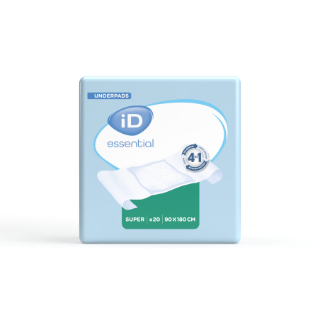 Alèses iD Essential Underpads Super 90×180 cm8579