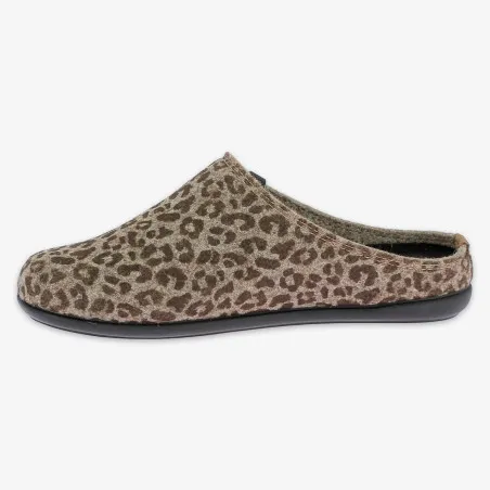 Chausson Femme Ima beige8640