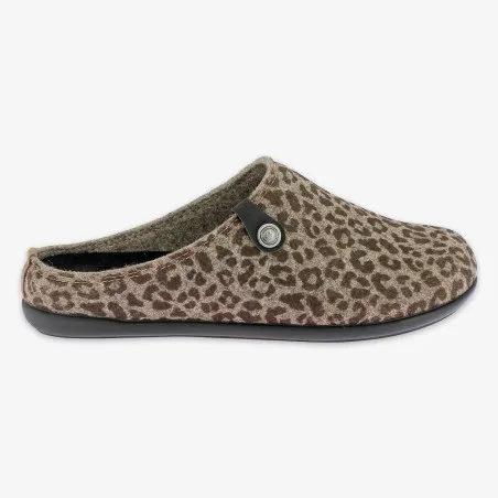 Chausson Femme Ima beige8642