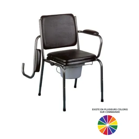 Chaise de toilette réglable GR 15 – Accoudoirs relevables8693