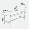 Divan d’examen Inox Holtex - 2 coloris8894