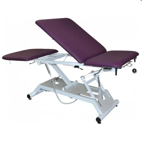 Divan d’examen électrique Vimeu 3 plans – Largeur 670 ou 800 mm – Sellerie plate8937
