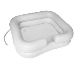 Bac à shampooing gonflable