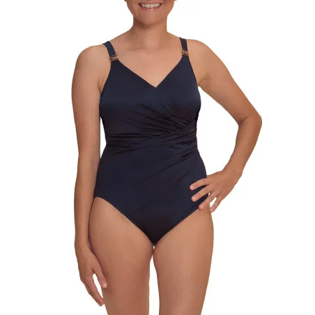 Maillot de bain sculptant Lazio – Bleu9078
