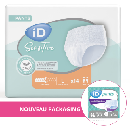 Culotte absorbante iD Sensitive Pants Normal L9143