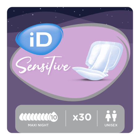 Protections Anatomiques iD Sensitive Form Maxi Night9168