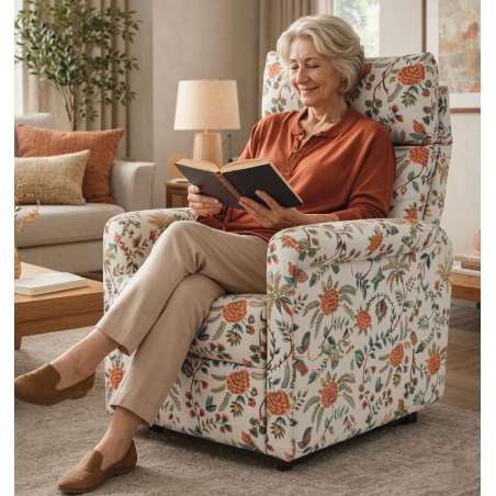 Fauteuil releveur électrique 2 moteurs Estoril – Édition Golden Life Thévenon9177