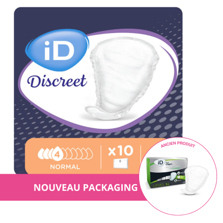 Protections Masculines iD Discreet Light For Men Normal9341