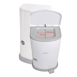 Poubelle anti-odeur JANIBELL