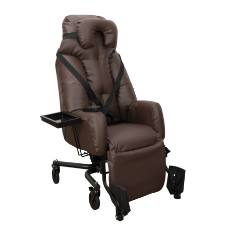 Fauteuil coquille Équipé Essentiel E | Inclinaison électrique ou manuelle9458