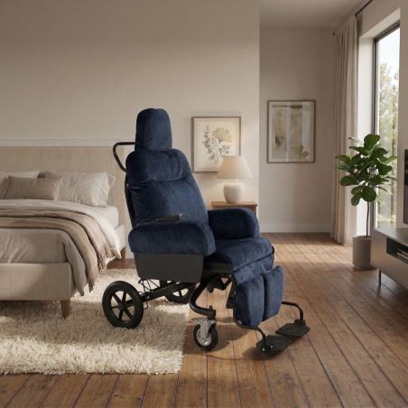 Fauteuil roulant EDEN à pousser à inclinaison électrique9464
