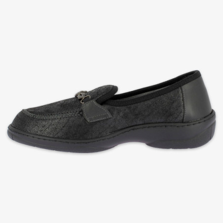 Mocassin femme Maria  Noir9510